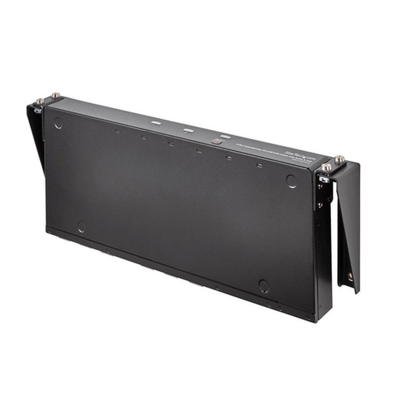 StarTech.com Rack Vertical Fijo Mural 1U de 19 Pulgadas para Servidores - Bracket de Pared para Panel de Parcheo - de Telecomunicaciones - Informática - Redes - Capacidad de 59kg - Imagen 6