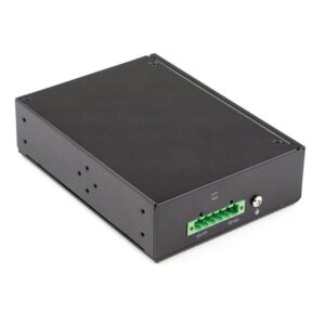 StarTech.com Switch Conmutador Industrial Ethernet Gigabit de 8 Puertos PoE no Gestionado de Servicio Pesado GbE PoE+ IP30 (IESC1G80UP)