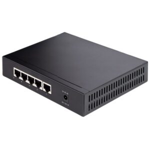 Alternative view of StarTech.com Switch Conmutador de Red Ethernet no Gestionado de 2,5G - Gigabit de 5 Puertos no Gestionado 2.5GBASE-T - de Escritorio o Pared - Retrocompatible con 10/100/1000Mbps - Jumbo 9K
