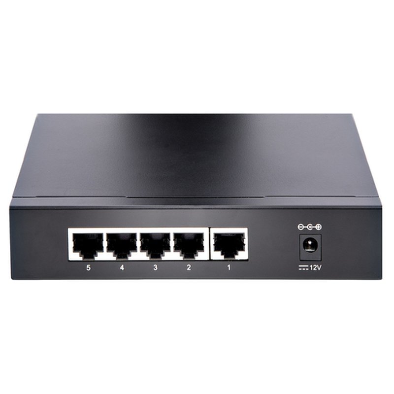 StarTech.com Switch Conmutador de Red Ethernet no Gestionado de 2,5G - Gigabit de 5 Puertos no Gestionado 2.5GBASE-T - de Escritorio o Pared - Retrocompatible con 10/100/1000Mbps - Jumbo 9K - Imagen 4