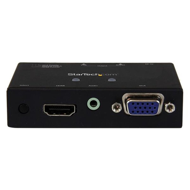 StarTech.com Switch Conversor 2x1 VGA + HDMI a VGA con Conmutado Prioritario - Selector 1080p - Imagen 2