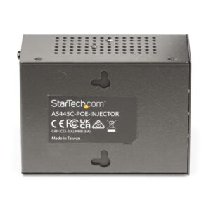 StarTech.com Switch PoE / PoE+ / PoE++ 802.3af/802.3at/802.3bt de 4 Puertos - 95W - 160W de Capacidad de Potencia - Inyector Power over 5/2.5/1G Ethernet Ethernet (NBASE-T) - sin Gestionar - para Carril DIN / Pared
