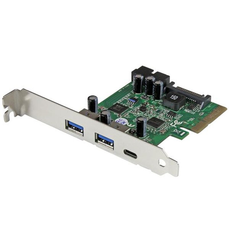 StarTech.com Tarjeta Combo PCI Express de 5 Puertos USB 3.1 (10Gbps) - 1x USB-C, 2x USB-A - 2x IDC (5Gbps) StarTech.com Tarjeta Combo PCI Express de 5 Puertos USB 3.1 (10Gbps) - 1x USB-C, 2x USB-A - 2x IDC (5Gbps)