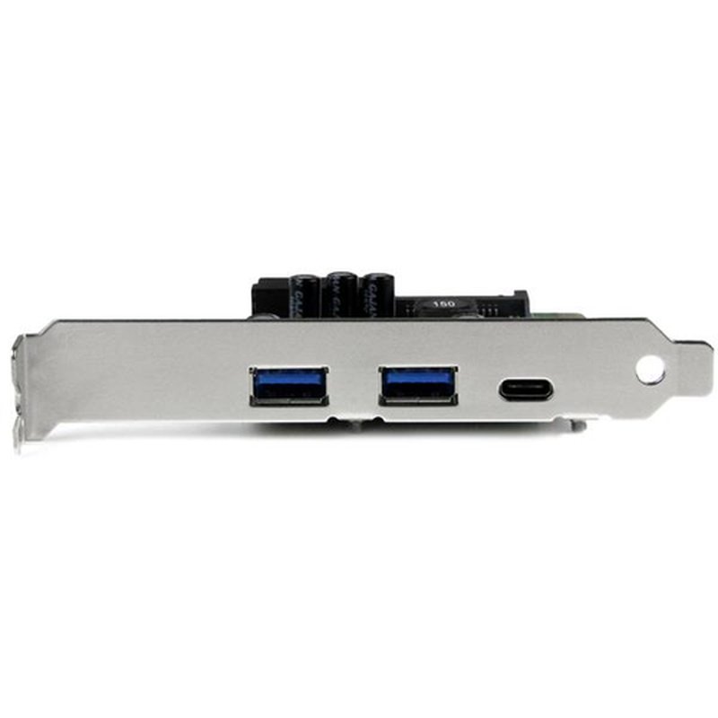 StarTech.com Tarjeta Combo PCI Express de 5 Puertos USB 3.1 (10Gbps) - 1x USB-C, 2x USB-A - 2x IDC (5Gbps) StarTech.com Tarjeta Combo PCI Express de 5 Puertos USB 3.1 (10Gbps) - 1x USB-C, 2x USB-A - 2x IDC (5Gbps) - Imagen 3