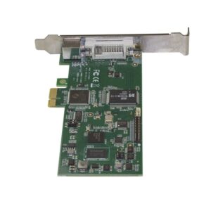 StarTech.com Tarjeta PCI Express Capturadora de Vídeo HDMI, VGA, DVI o Vídeo por Componentes 1080p 60Hz - Capturadora Interna de Vídeo