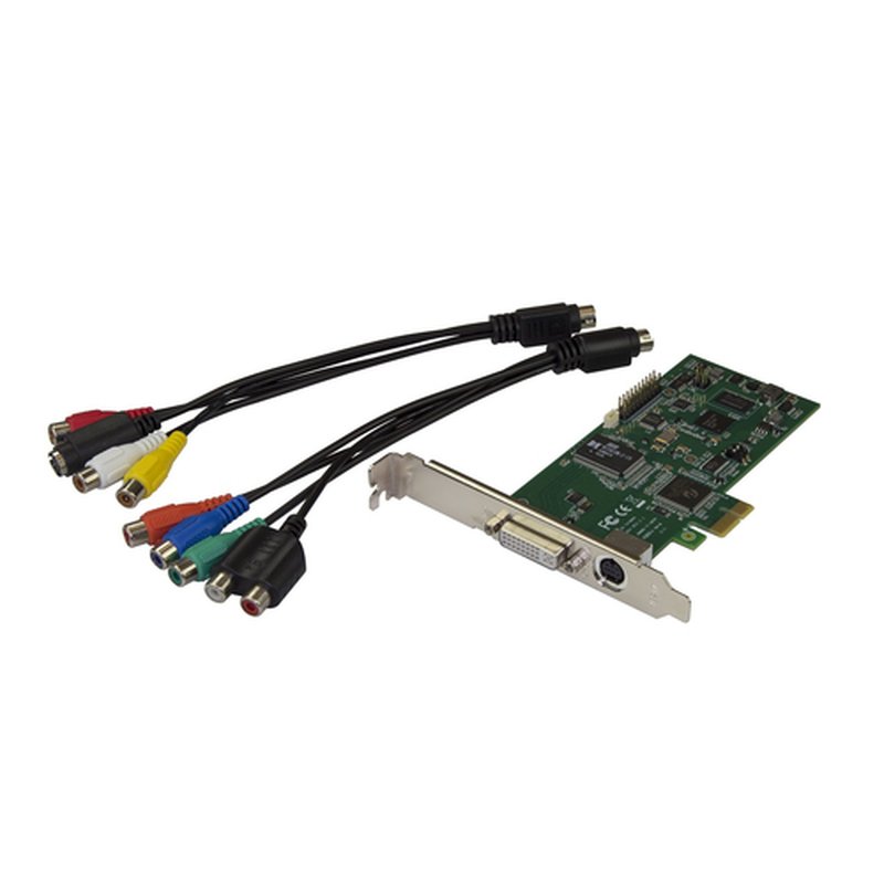 StarTech.com Tarjeta PCI Express Capturadora de Vídeo HDMI, VGA, DVI o Vídeo por Componentes 1080p 60Hz - Capturadora Interna de Vídeo - Imagen 3