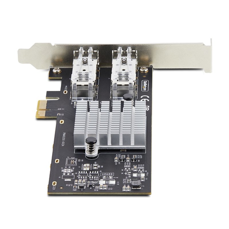 StarTech.com Tarjeta PCIe 2.1x1 de Red de Fibra Óptica/Cobre Ethernet 1Gb SFP de 2 Puertos - Chipset Controlador Intel I350-AM2 - Cobre de 1000BASE/Fibra Óptica - NIC - Imagen 4