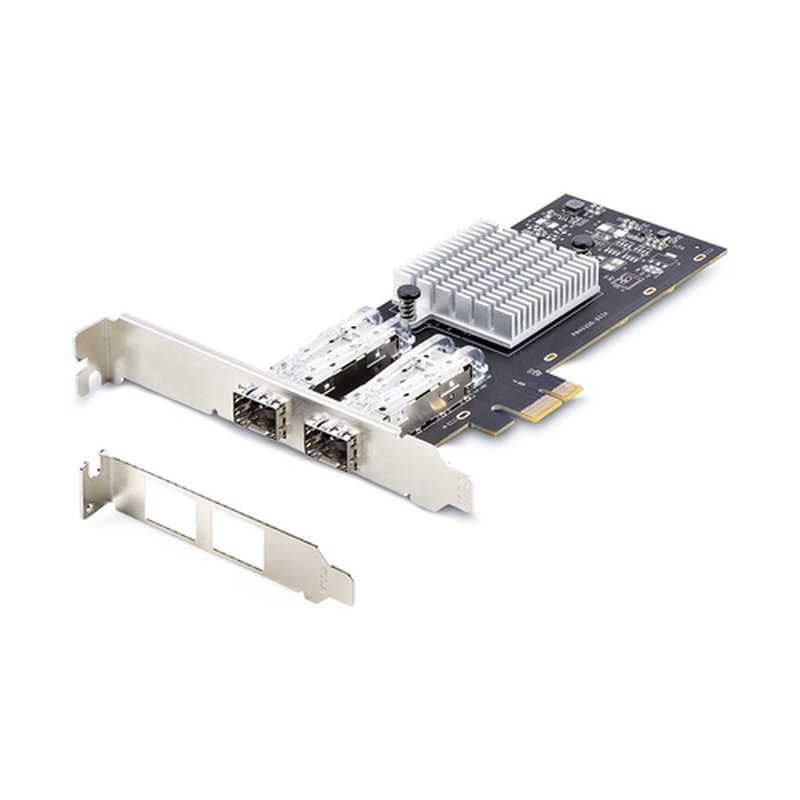 StarTech.com Tarjeta PCIe 2.1x1 de Red de Fibra Óptica/Cobre Ethernet 1Gb SFP de 2 Puertos - Chipset Controlador Intel I350-AM2 - Cobre de 1000BASE/Fibra Óptica - NIC - Imagen 7
