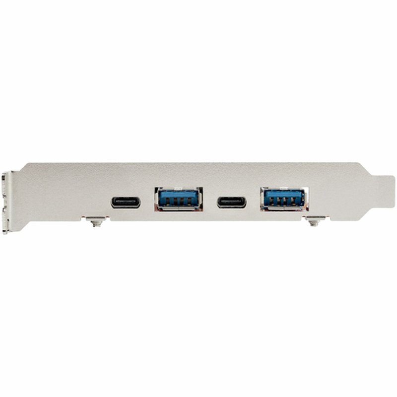 StarTech.com Tarjeta PCIe de 4 Puertos USB - Tarjeta de Expansión PCI Express USB de 10Gbps con 2 Controladores - 2 Puertos USB-C y 2 Puertos USB-A (USB 3.2 Gen 2) - Tarjeta PCI-e USB/USB-C StarTech.com Tarjeta PCIe de 4 Puertos USB - Tarjeta de Expansión PCI Express USB de 10Gbps con 2 Controladores - 2 Puertos USB-C y 2 Puertos USB-A (USB 3.2 Gen 2) - Tarjeta PCI-e USB/USB-C - Imagen 5