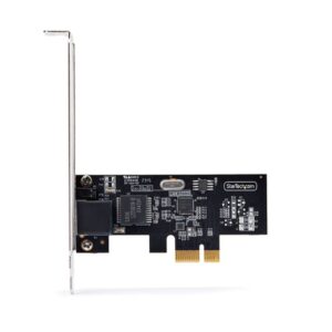 StarTech.com Tarjeta de Red Ethernet NBASE-T PCI Express de 2,5Gbps - Chipset Intel® I225-V - Tarjeta Adaptador de Red Ethernet PCIe - NIC LAN PCI-E para Servidores - Tarjeta LAN