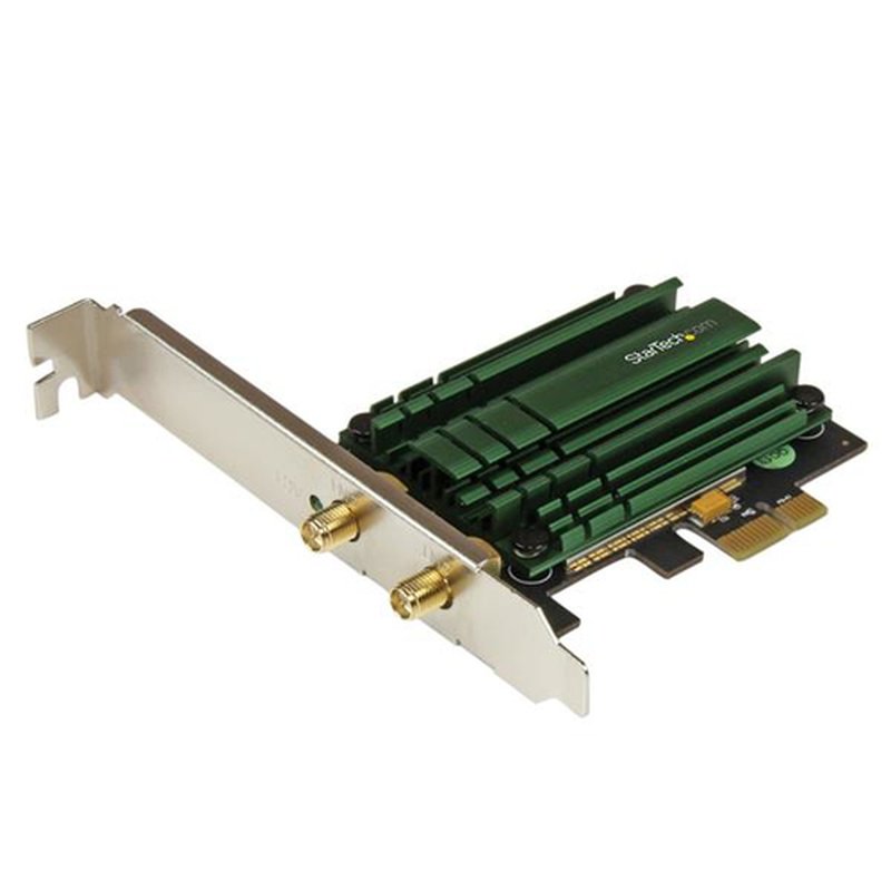 StarTech.com Tarjeta de Red Inalámbrica PCI Express AC1200 Wifi de Banda Doble - Adaptador PCI-E 802.11ac StarTech.com Tarjeta de Red Inalámbrica PCI Express AC1200 Wifi de Banda Doble - Adaptador PCI-E 802.11ac