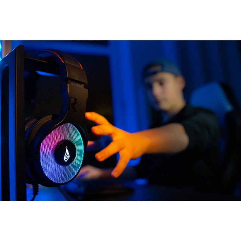 SureFire Harrier 360 Auriculares Alámbrico Diadema Juego USB tipo A Carbono SureFire Harrier 360 Auriculares Alámbrico Diadema Juego USB tipo A Carbono - Imagen 5