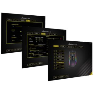 SureFire Hawk Claw ratón mano derecha USB tipo A Óptico 6400 DPI