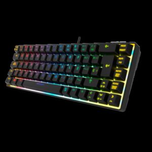 TECLADO MINI KROM KALISTA ES USB RETROILUMINADO MEMBRANA NEGRO