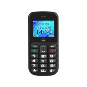 Trevi Max 20 4,5 cm (1.77") 160 g Negro Teléfono para personas mayores