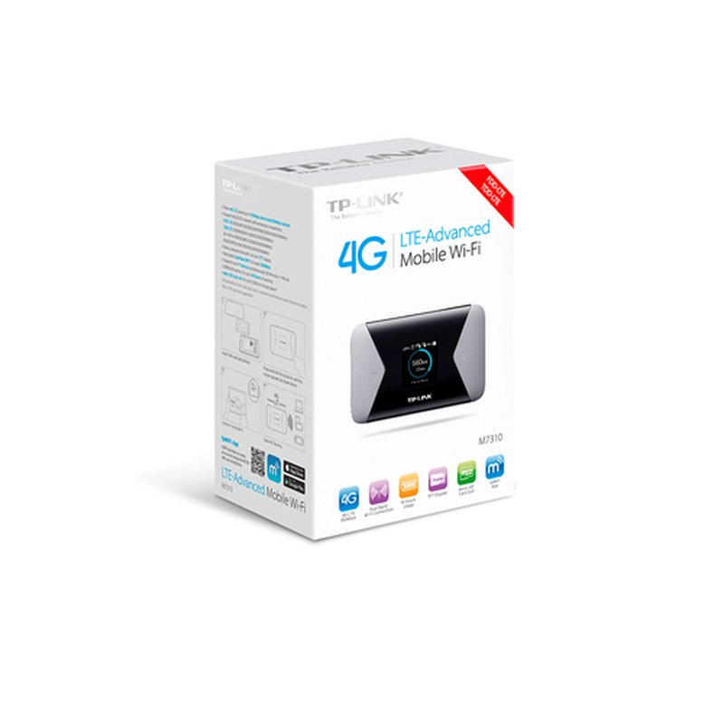 TP-Link M7310 router de telefonía/puerta de enlace/módem Equipo para red celular inalámbrica - Imagen 3