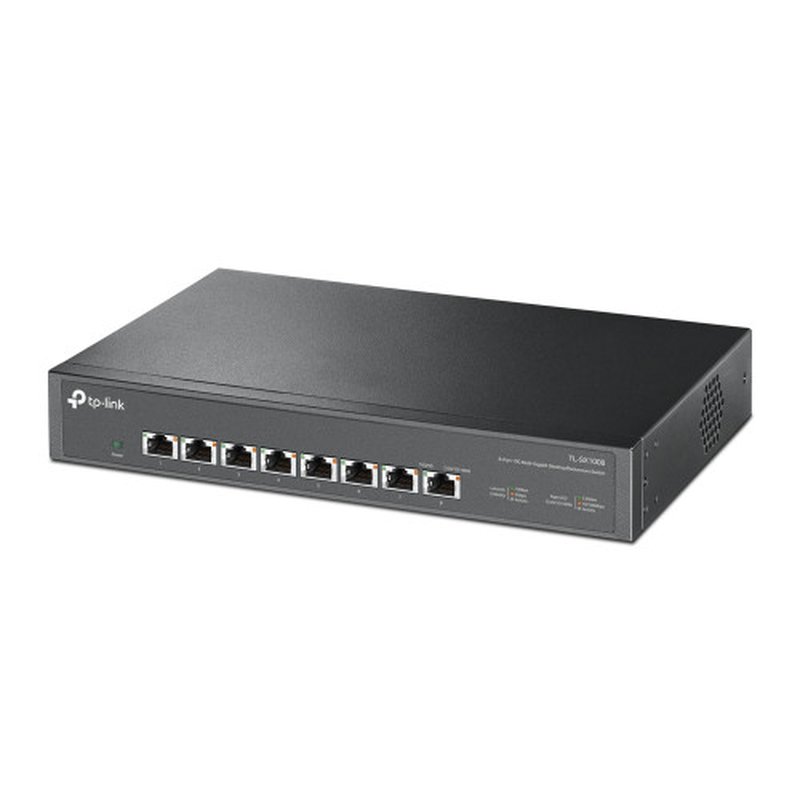 TP-Link TL-SX1008 switch No administrado 10G Ethernet (100/1000/10000) 1U Negro - Imagen 3