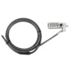 Targus ASP86RGL cable antirrobo Negro, Plata 1,98 m Targus ASP86RGL cable antirrobo Negro, Plata 1,98 m