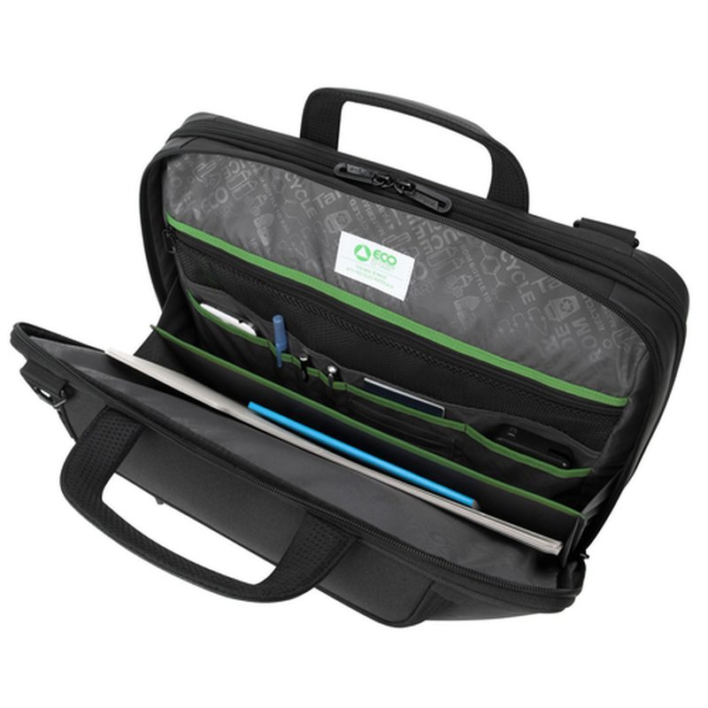 Targus Balance Ecosmart 14" maletines para portátil 35,6 cm (14") Maletín Negro - Imagen 6