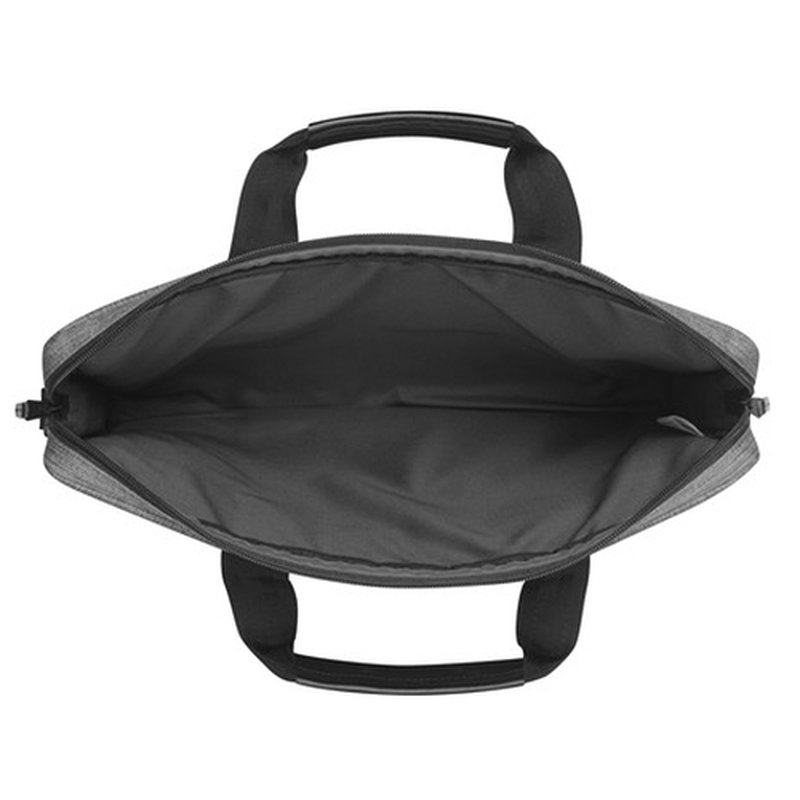 Targus Elegante maletín para portátil gris - Estuche para ordenador Smart City - Imagen 5