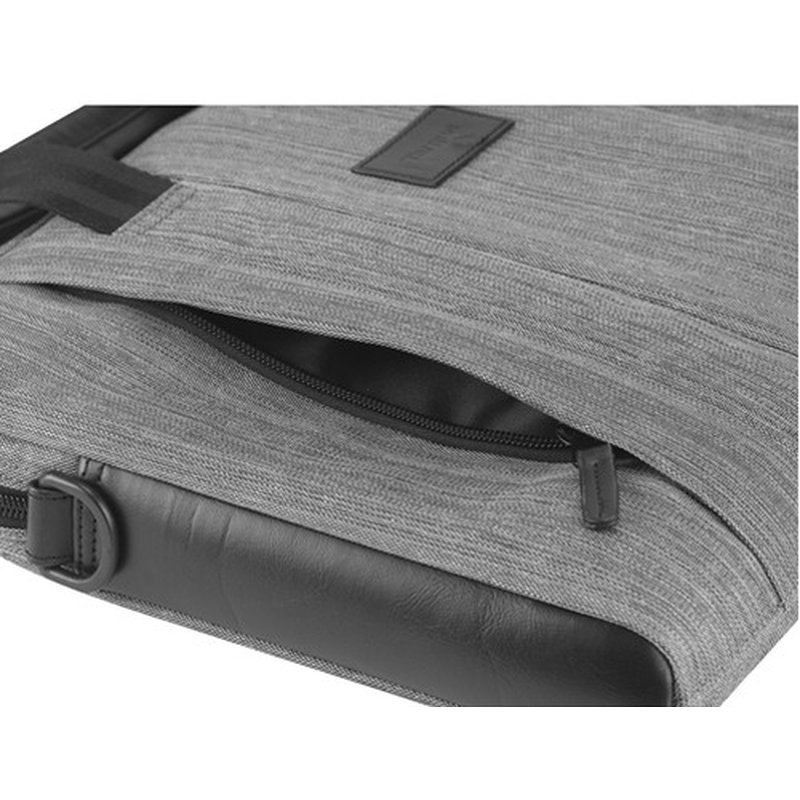 Targus Elegante maletín para portátil gris - Estuche para ordenador Smart City - Imagen 7