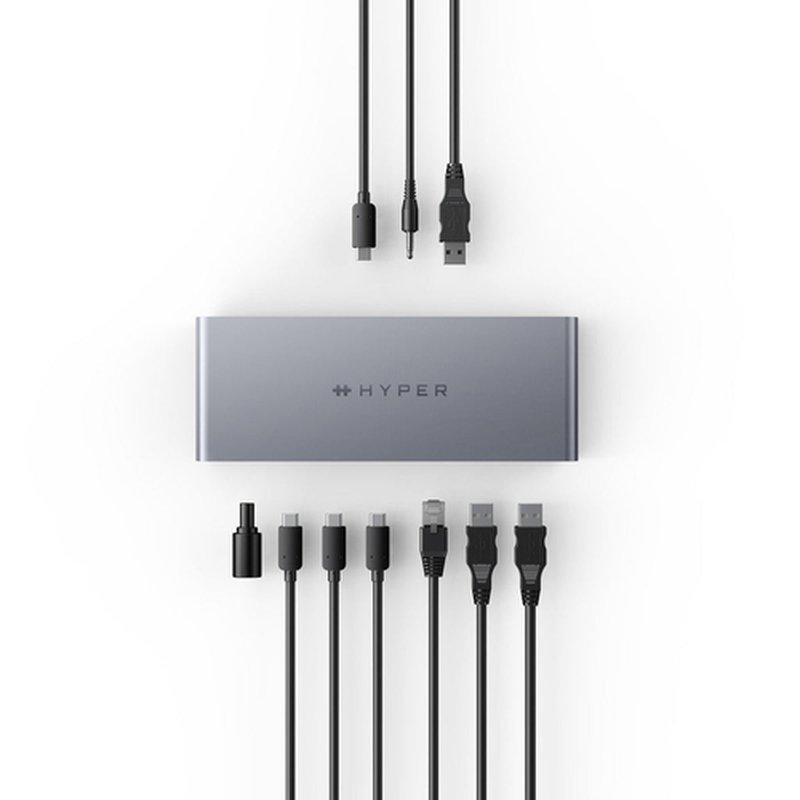 Targus HDTB4D-EU base para portátil y replicador de puertos Acoplamiento Thunderbolt 4 Gris Targus HDTB4D-EU base para portátil y replicador de puertos Acoplamiento Thunderbolt 4 Gris - Imagen 3