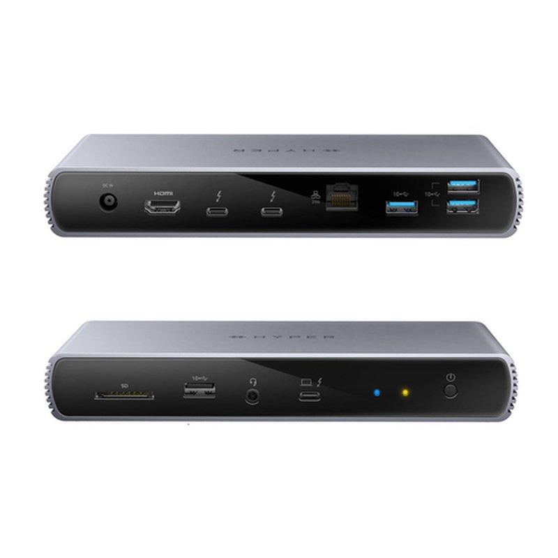 Targus HDTB4D-EU base para portátil y replicador de puertos Acoplamiento Thunderbolt 4 Gris Targus HDTB4D-EU base para portátil y replicador de puertos Acoplamiento Thunderbolt 4 Gris - Imagen 4