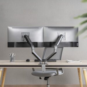 TooQ DB4132TNR-G soporte para monitor 81,3 cm (32") Negro Escritorio