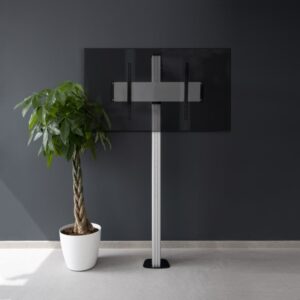 TooQ FS2270M-B soporte para TV 177,8 cm (70") Plata