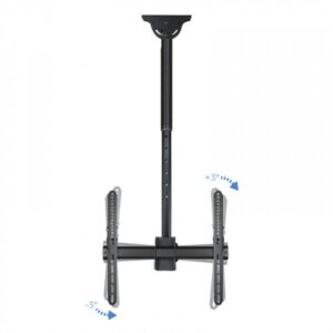 TooQ LPCE1155TSLI-B soporte para pantalla de señalización 139,7 cm (55") Negro