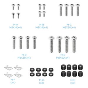 Alternative view of TooQ Píxel Soporte de Pared para Pantallas Interactivas Regulable 70"-90"