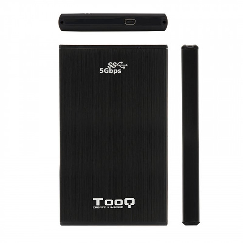 TooQ TQE-2522B caja para disco duro externo Caja de disco duro (HDD) Negro 2.5" - Imagen 4