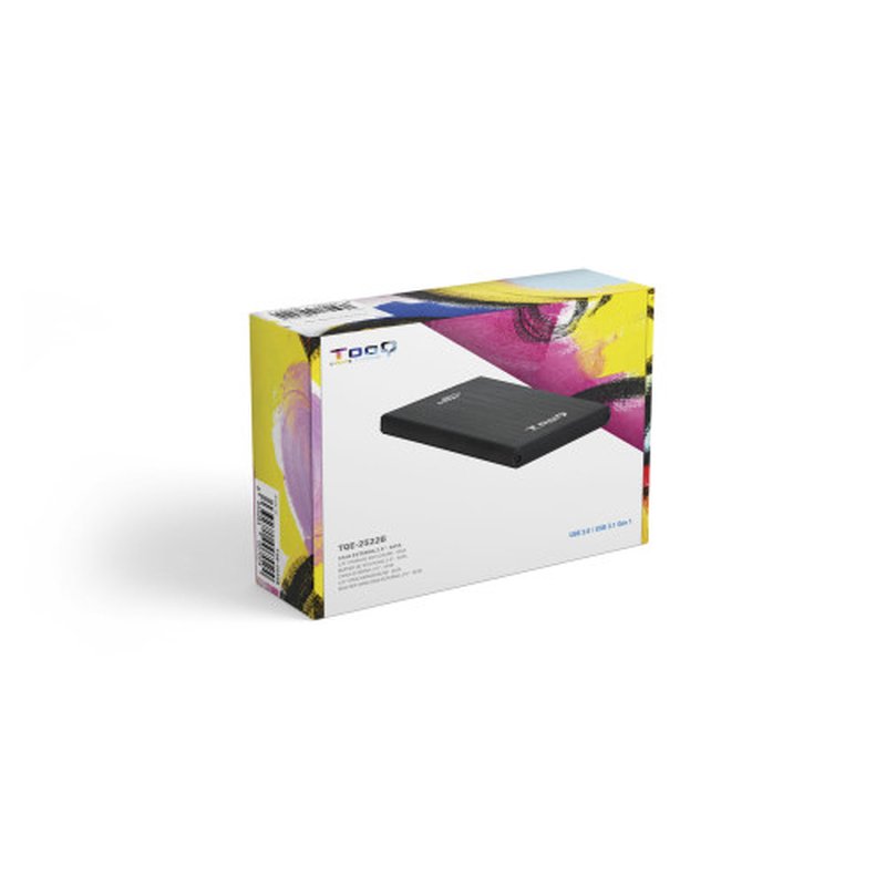 TooQ TQE-2522B caja para disco duro externo Caja de disco duro (HDD) Negro 2.5" - Imagen 7