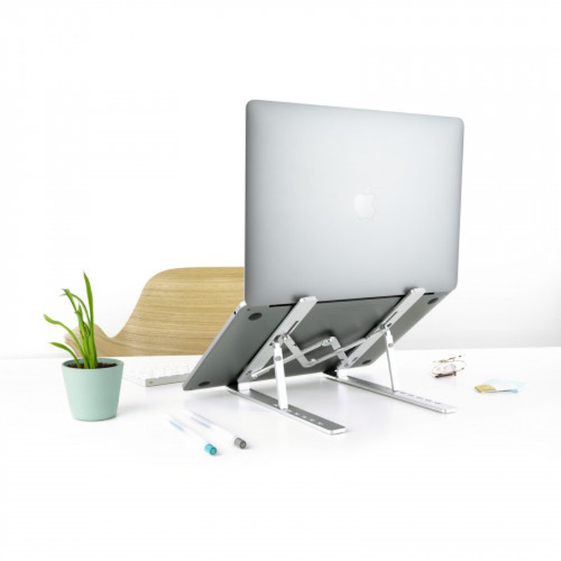 TooQ TQLRS0033-AL soporte para ordenador portátil Soporte para ordenador portátil y tableta Plata 38,1 cm (15") - Imagen 7