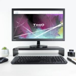 TooQ TQMR0121 soporte para monitor Negro Escritorio