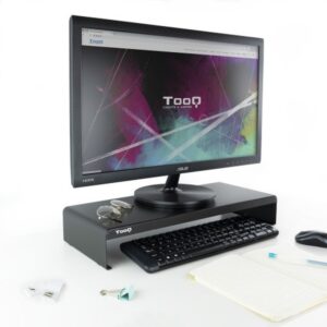 TooQ TQMR0121 soporte para monitor Negro Escritorio