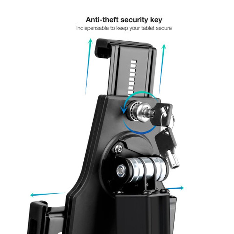 TooQ TQTDS0811 soporte de seguridad para tabletas 26,7 cm (10.5") Negro - Imagen 4