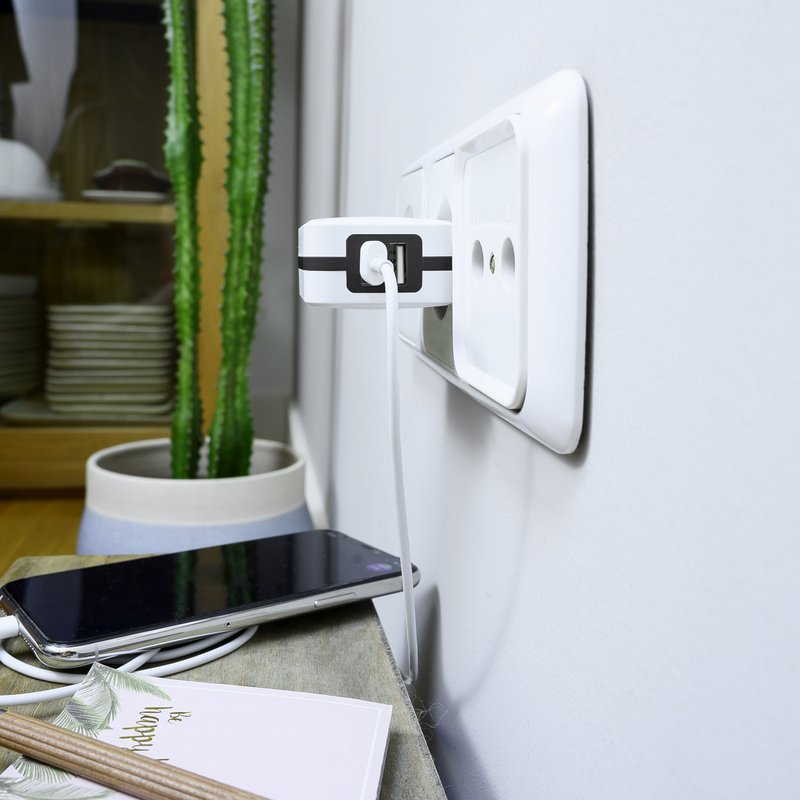TooQ TQWC-1S02WT cargador de dispositivo móvil Blanco Interior TooQ TQWC-1S02WT cargador de dispositivo móvil Blanco Interior - Imagen 7