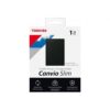 Toshiba Canvio Slim disco duro externo 1000 GB Negro