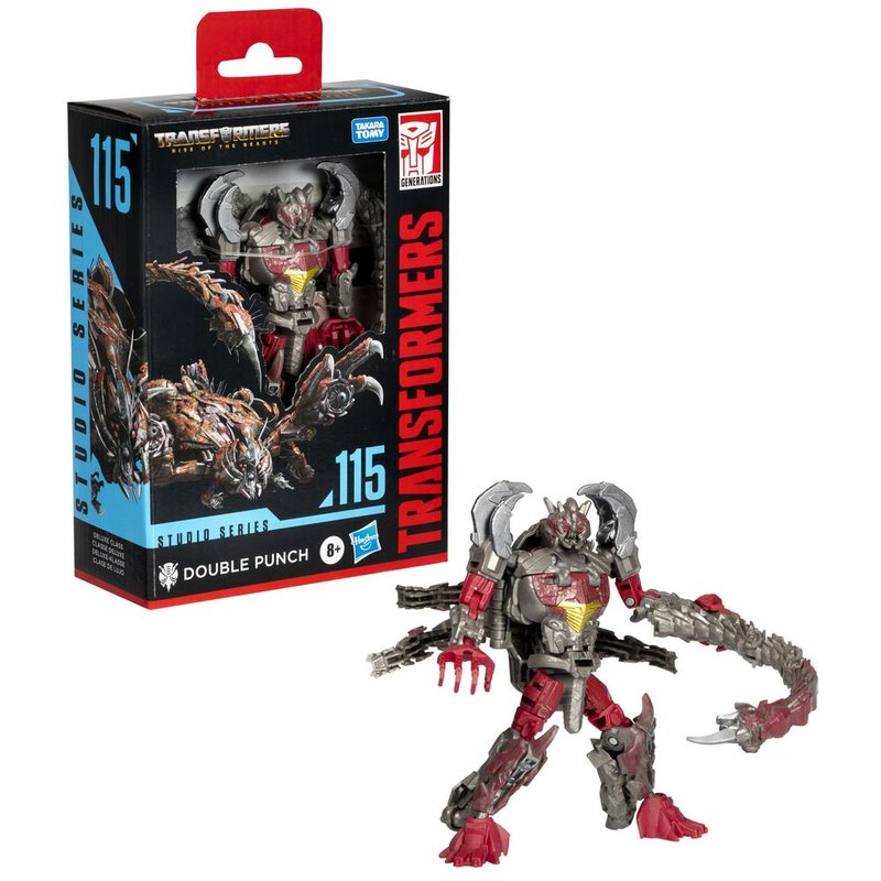 Transformers Studio Series Deluxe Class : Rise of the Beasts 115 Double Punch Transformers Studio Series Deluxe Class : Rise of the Beasts 115 Double Punch