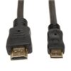 Tripp Lite 10ft, HDMI - Mini HDMI cable HDMI 3,05 m HDMI Type C (Mini) HDMI tipo A (Estándar) Negro