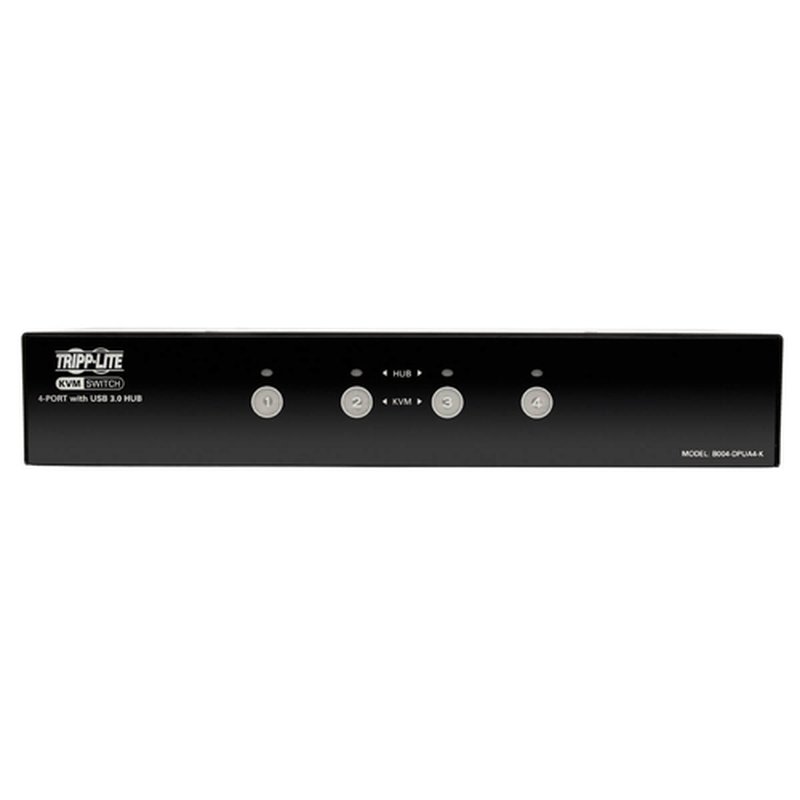 Tripp Lite B004-DPUA4-K interruptor KVM Negro Tripp Lite B004-DPUA4-K interruptor KVM Negro - Imagen 3