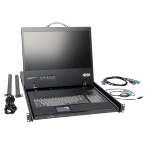 Tripp Lite B021-000-19 Consola para Montar en Rack - Consola para Montar en Rack 1U con LCD de 19 Pulgadas