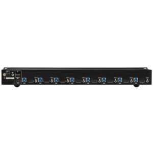 Tripp Lite B024-DPU08 interruptor KVM Montaje en rack Negro Tripp Lite B024-DPU08 interruptor KVM Montaje en rack Negro