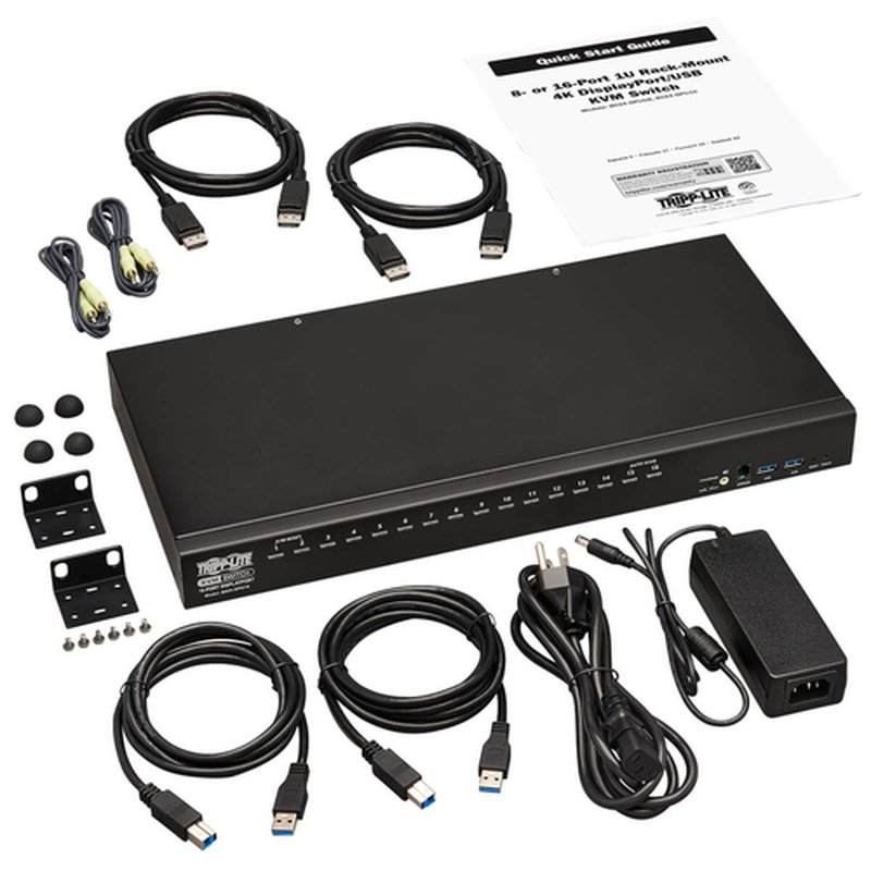Tripp Lite B024-DPU16 interruptor KVM Montaje en rack Negro - Imagen 9