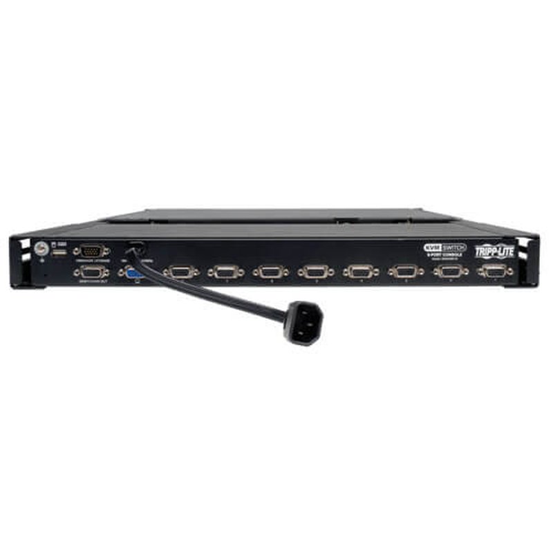 Tripp Lite B040-008-19 KVM de Consola Netcontroller de 8 Puertos De 1U para Instalar en Rack, con LCD de 19" - Imagen 3