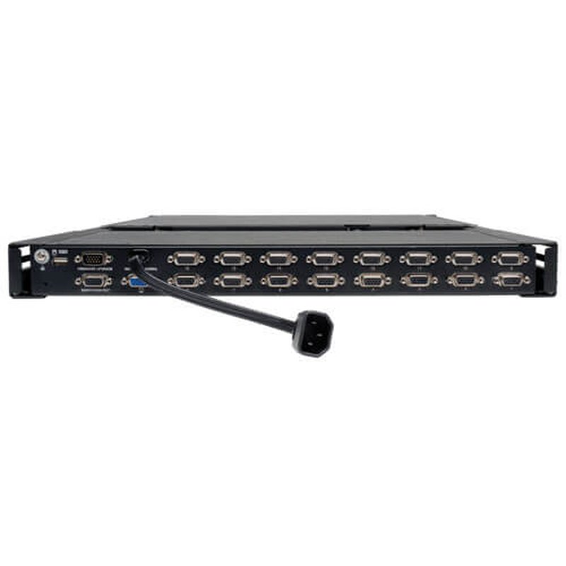 Tripp Lite B040-016-19 KVM de Consola Netcontroller de 16 Puertos De 1U para Instalar en Rack, con LCD de 19" - Imagen 3