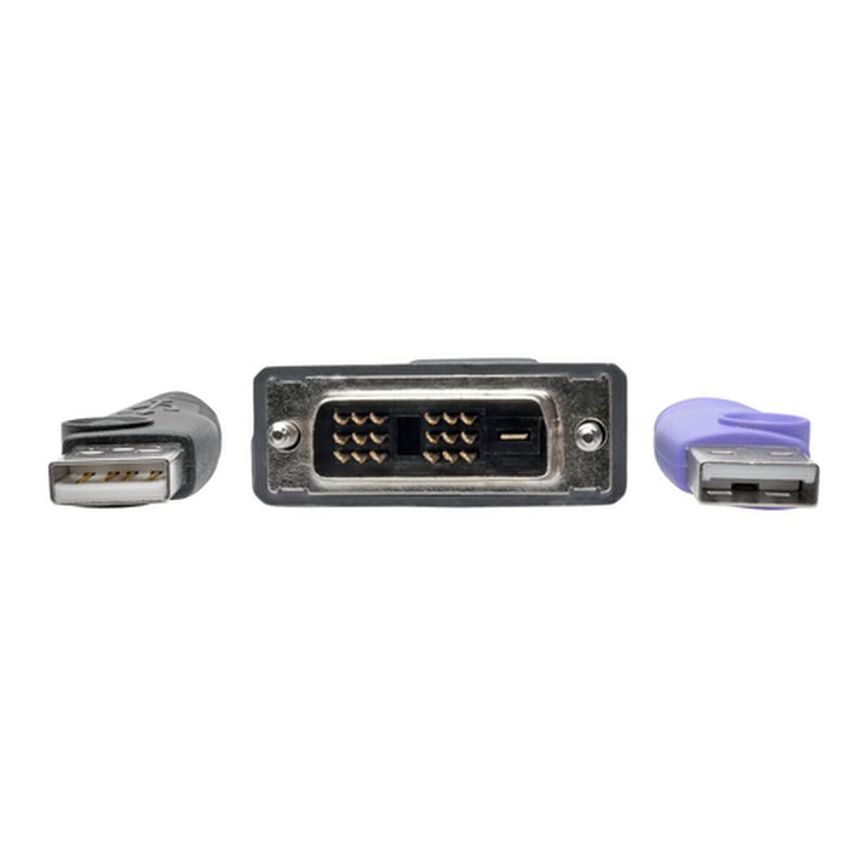 Tripp Lite B055-001-UDV Unidad de Interfaz para Servidor USB DVI NetDirector con Soporte para Virtual Media y CAC (Serie B064-IPG), USB y DVI - Imagen 3