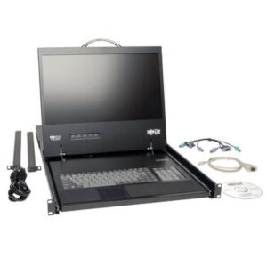 Tripp Lite B070-008-19 KVM de Consola Cat5 Netcommander de 8 Puertos para Instalar en Rack con LCD de 19" Tripp Lite B070-008-19 KVM de Consola Cat5 Netcommander de 8 Puertos para Instalar en Rack con LCD de 19"