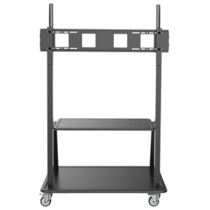 Alternative view of Tripp Lite DMCS60105XXDD Carro Rodante para Televisor de Servicio Pesado para Pantallas Planas de 60” a 105”, Ruedas con Bloqueo, Negro